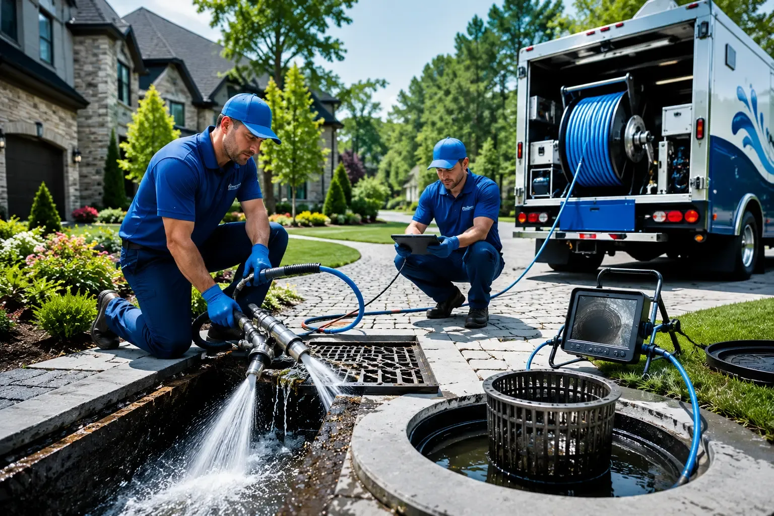 Local outdoor drain cleaning professionals in Midland, VA